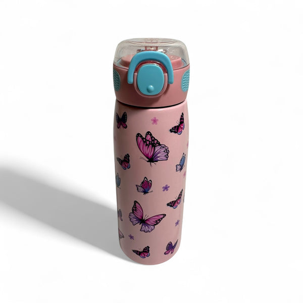 Butterfly Stainless Steel Water Bottle 500ML