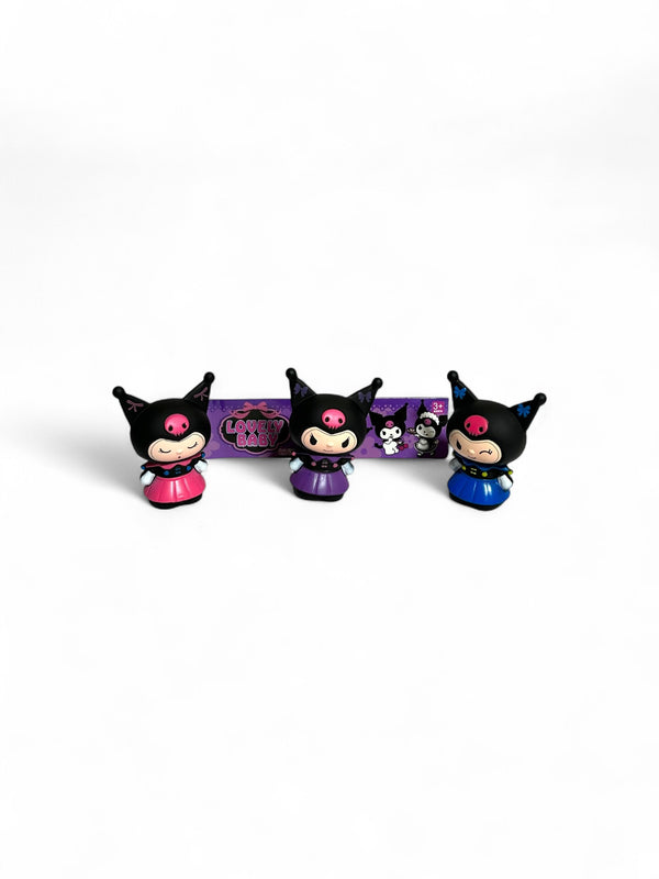 Kuromi 3 IN 1 Soft Toy Set  3+Age