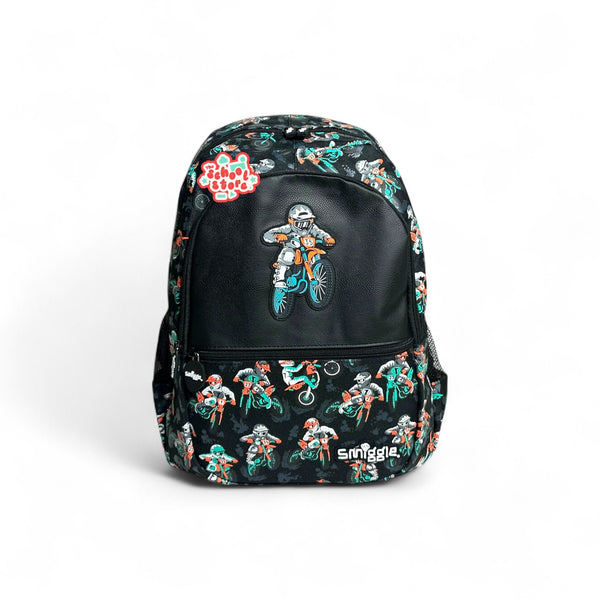 Original 17 Inch Motorcycle School Bag For Grade 1 Till 5 Boys