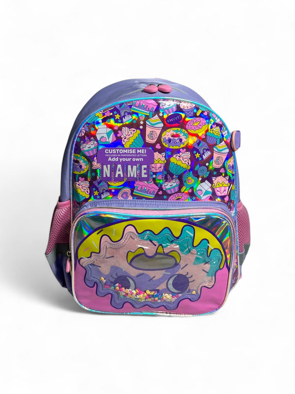 14 Inch Cup Cake School Bag for Nursery till Grade KG Girls By Vest