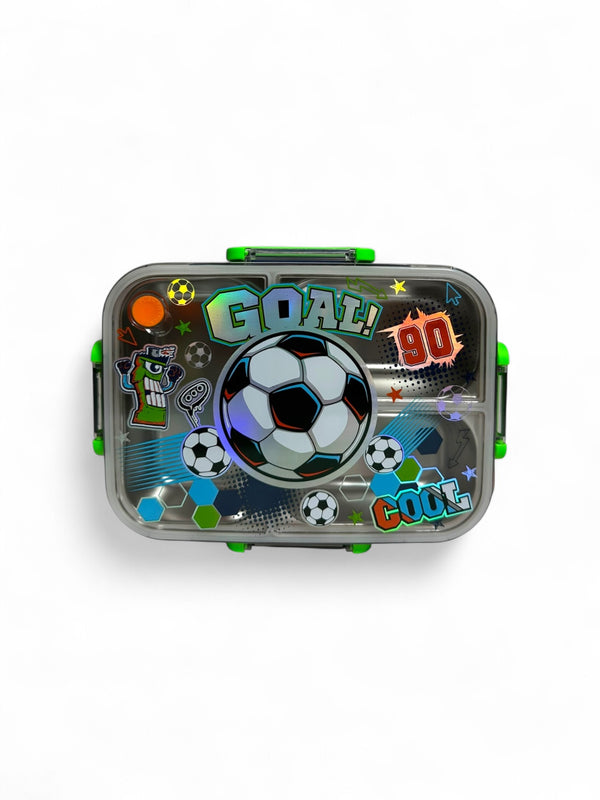 Football 800ML stainless Metal Lunchbox By Vest
