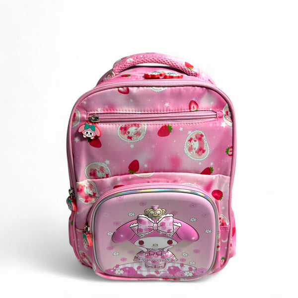 14 Inch Melody School Bag for Nursery till Grade KG Girls
