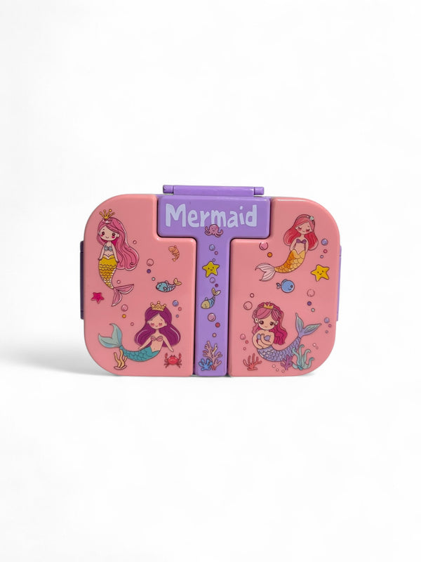 Mermaid 600ML Stainless Metal Lunchbox