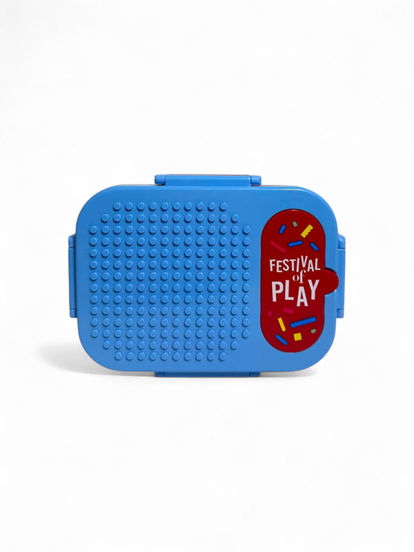 Lego 600ML Stainless Metal Lunchbox
