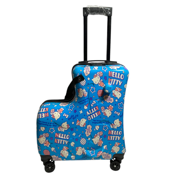 20 Inch Hello Kitty Train Fiber Luggage