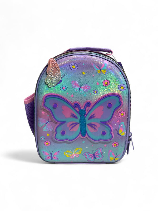 Butterfly Hardtop lunchbox Bag By Vest For Girls