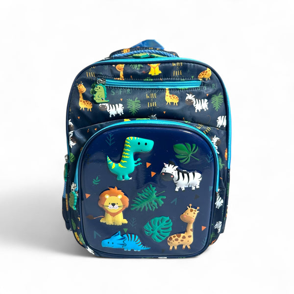 16 Inch Dino School Bag for Grade 1 Till Grade 2 Boys