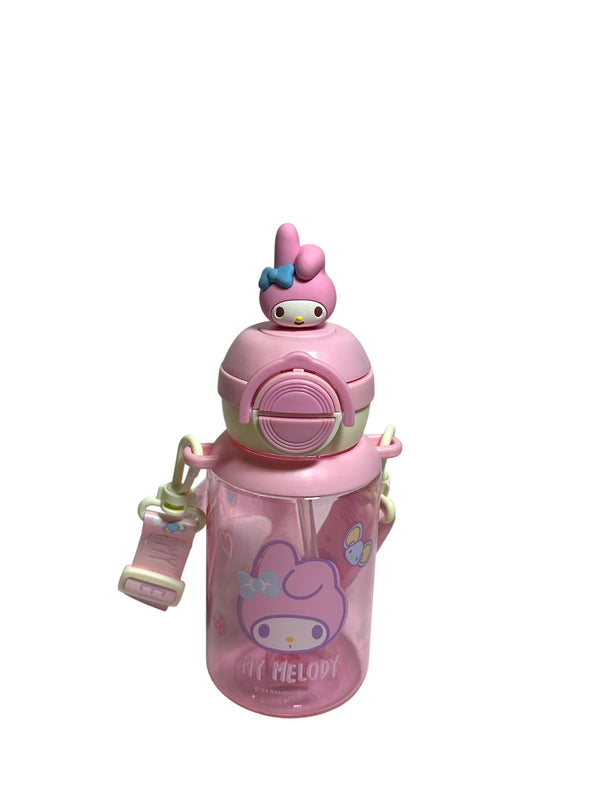 Melody Dual Sipper BPA Free Water Bottle 650ML