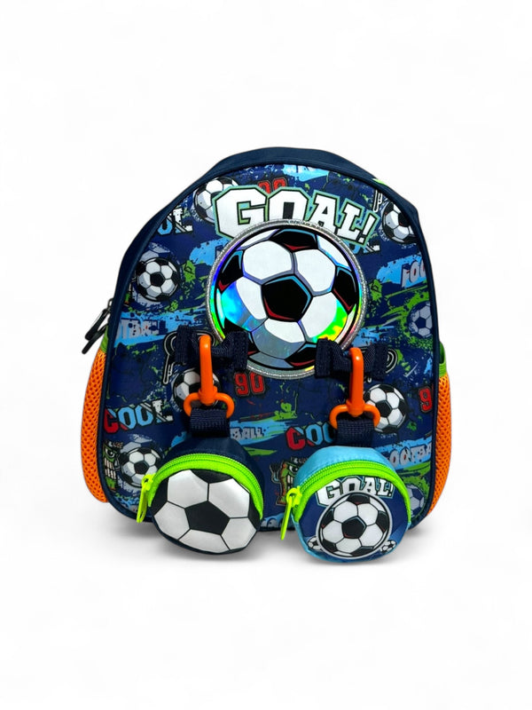 11 Inch Football School Bag By Vest For Play Group Boys