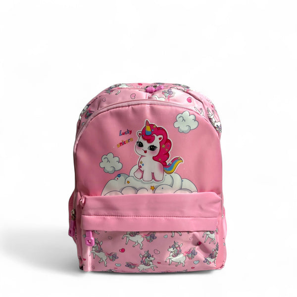 14 Inch Unicorn School Bag For KG Girls