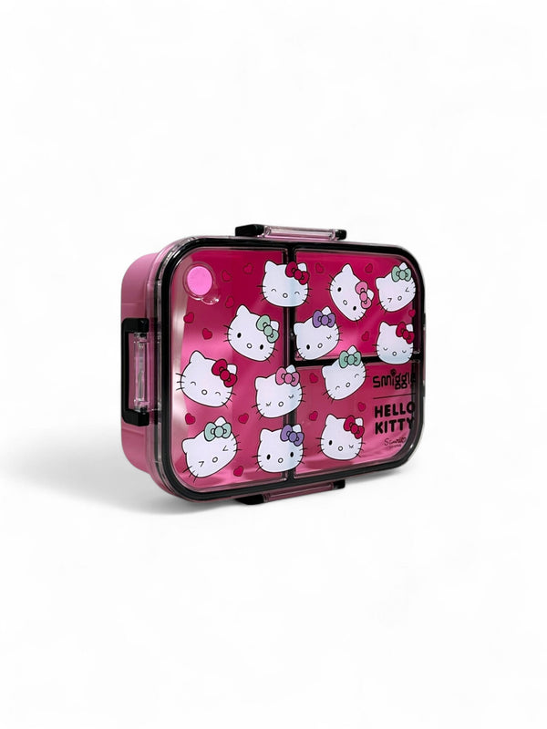 Original Smiggle Hello Kitty 1200ML Trio Large Lunchbox - BPA Free