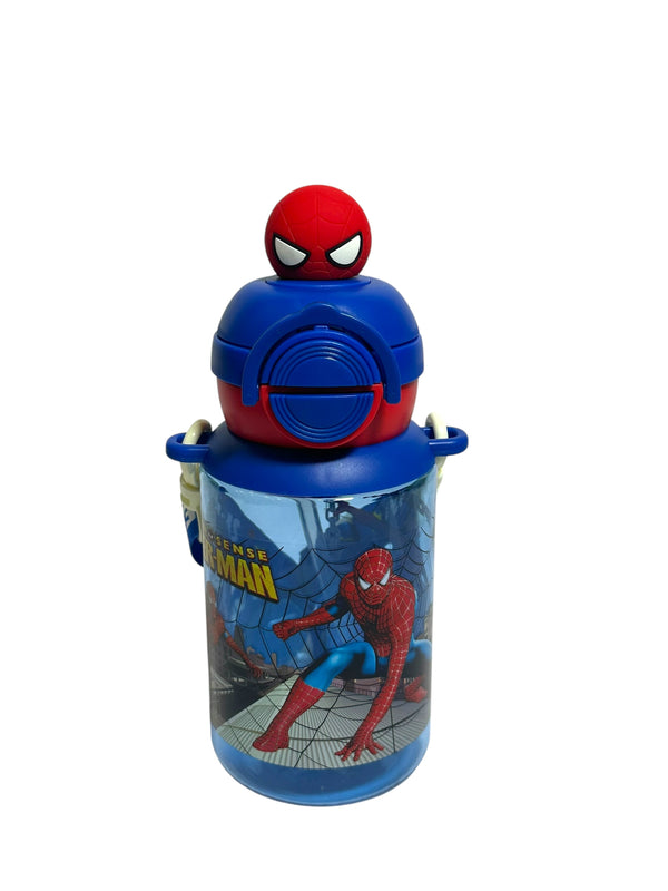 Spiderman Dual Sipper BPA Free Water Bottle 650ML