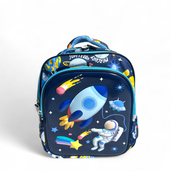 12 Inch Space Astronaut School Bag for Play Group Boys