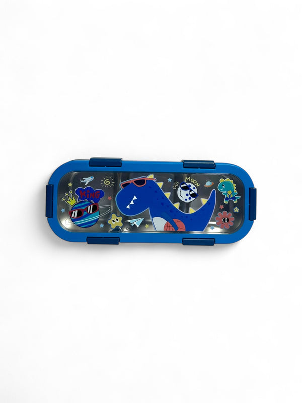 Dino 600ML stainless Metal Lunchbox