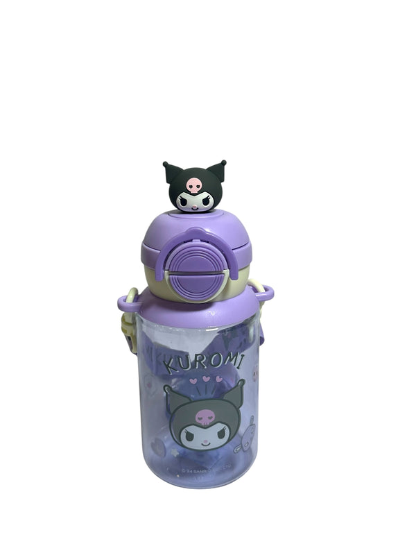 Kuromii Dual Sipper BPA Free Water Bottle 650ML