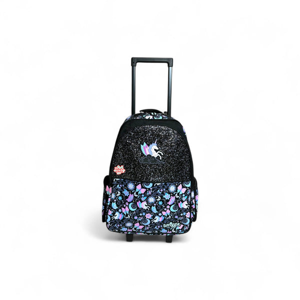 Original 20 Inch Unicorn Trolley School Bag for Grade 1 Till Grade 5 Girls