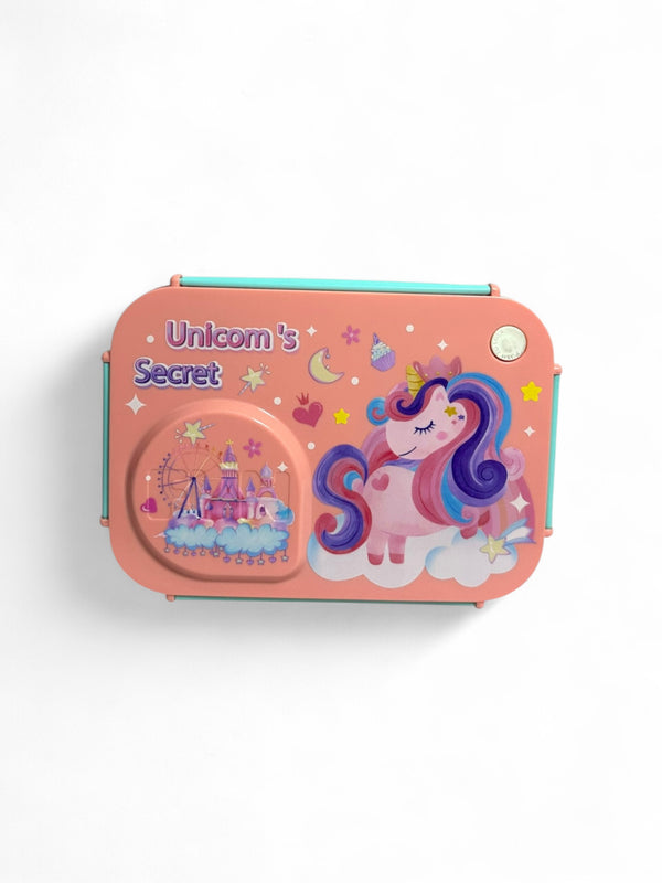Unicorn 750ML stainless Metal Lunchbox