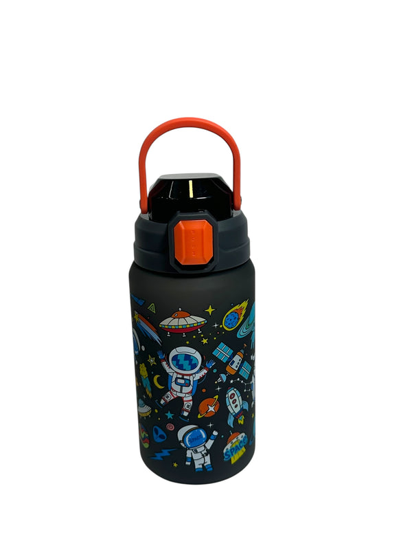 Space Astronaut BPA Free Sipper Water Bottle 550ML
