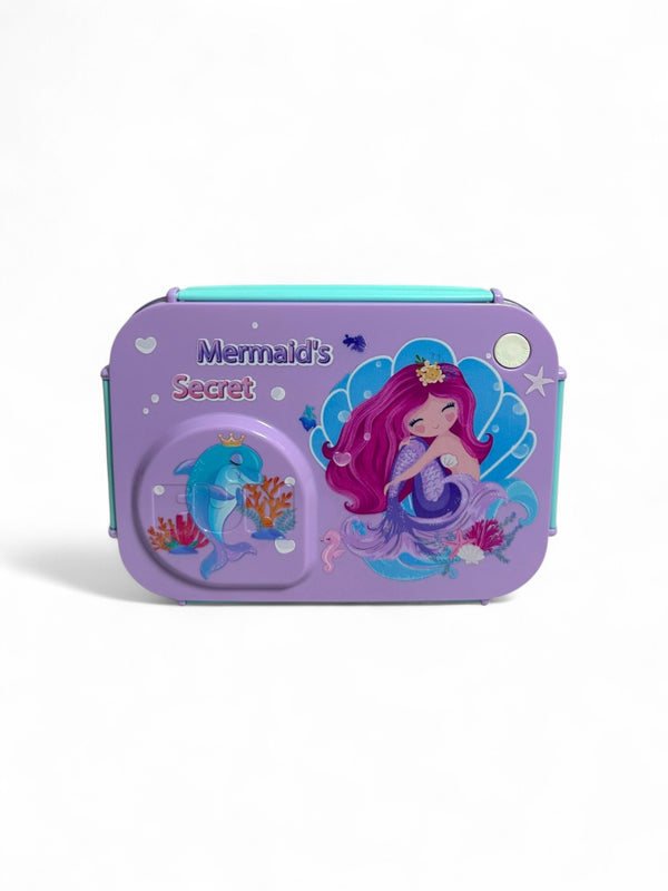 Mermaid 750ML stainless Metal Lunchbox