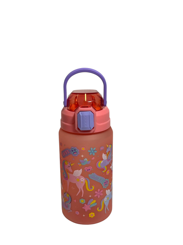 Unicorn BPA Free Sipper Water Bottle 550ML