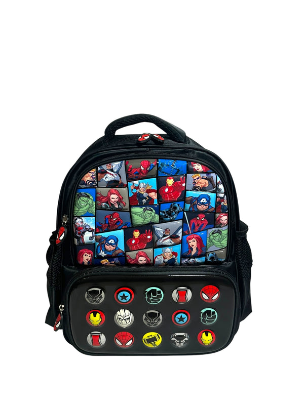13 Inch marvels School Bag for Nursery Till KG Boys