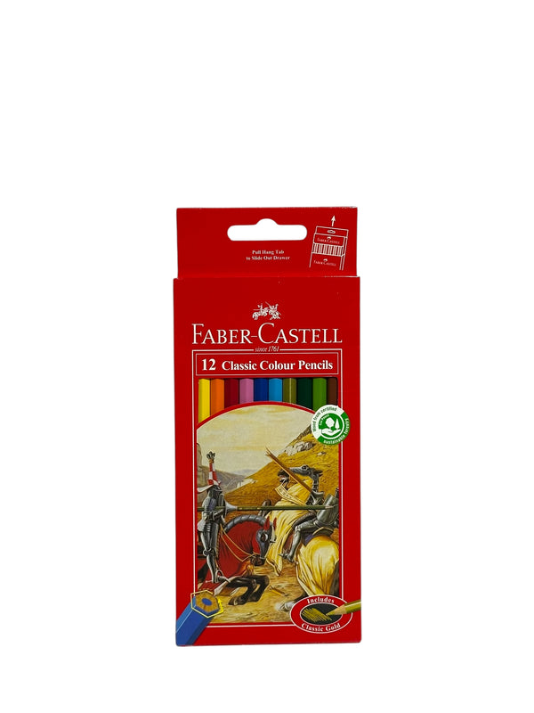 Faber Castell 12 Classic Colors Pencils