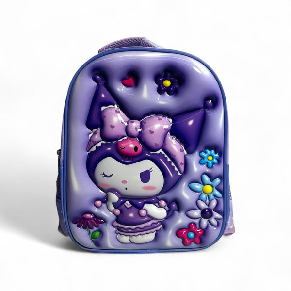 13 Inch 3D Kuromi School Bag for Nursery till Grade KG Girls