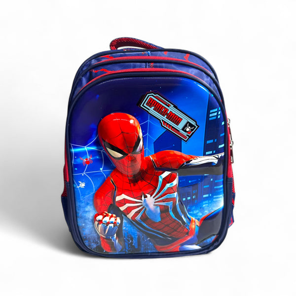 16 Inch 3D Spiderman School Bag for Grade 1 Till Grade 3 Boys