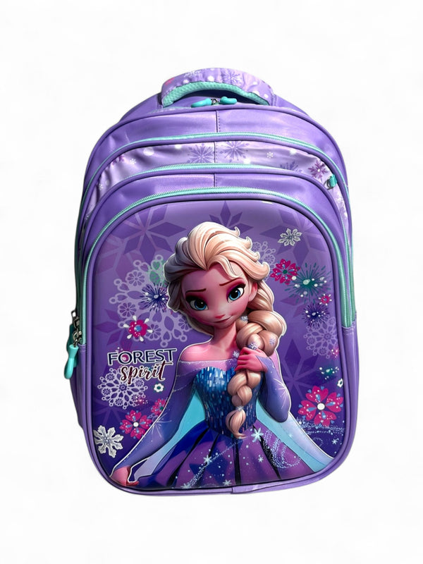 18 Inch Frozen School Bag For Grade 4 Till Grade 8 Girls