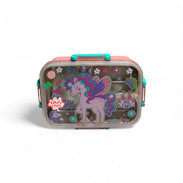 Unicorn 800ML Stainless Metal Lunchbox By Vest