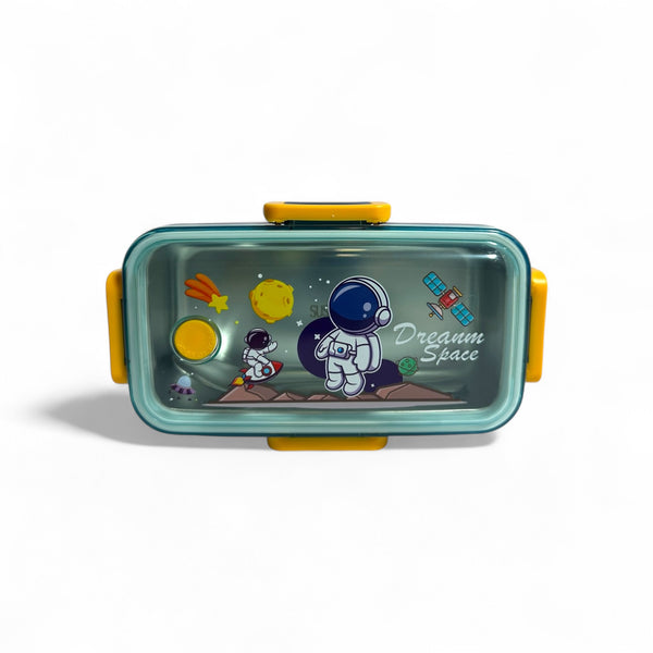 Space Astronaut 530ML Stainless Metal Leak Proof Lunchbox