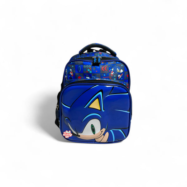 10 Inch 3D Sonic School Bag For Play Group Boys